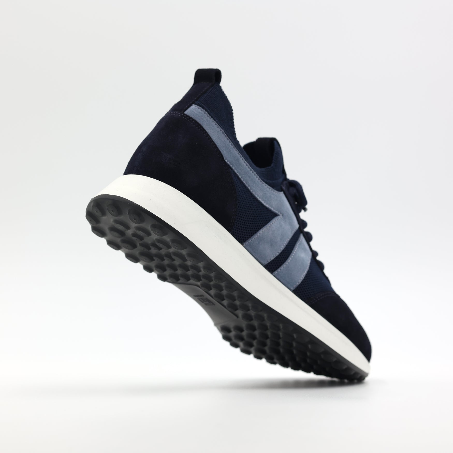 Almond | Donkerblauw suède
